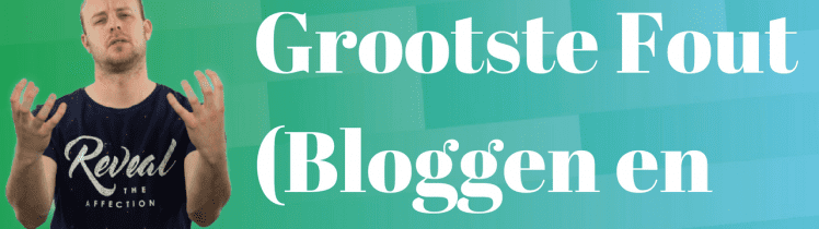 Fout bloggen en social media