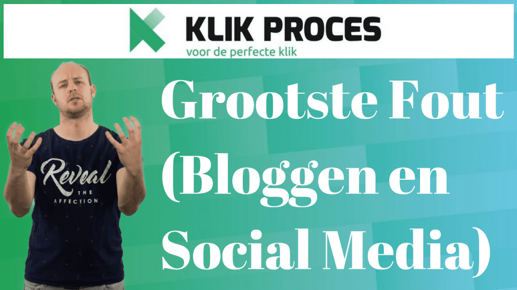 1 Fout op Bloggen en Social Media Waardoor Je Bereik Niet Groeit