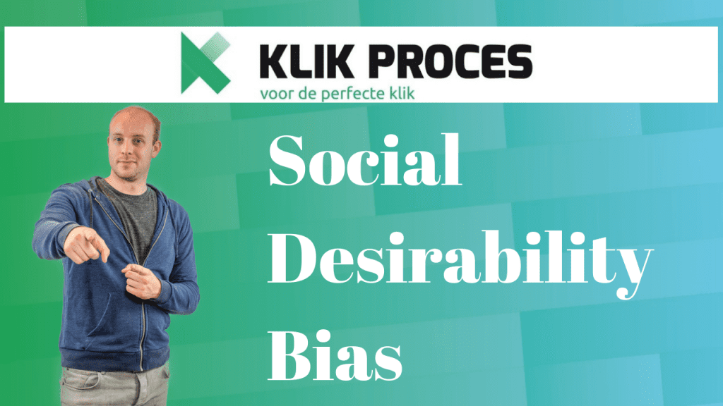 Wat is de Social Desirability Bias en Hoe Je Dit Gebruikt Voor Conversies