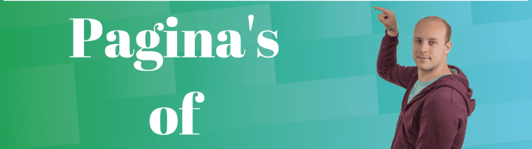 wordpress pagina's of berichten