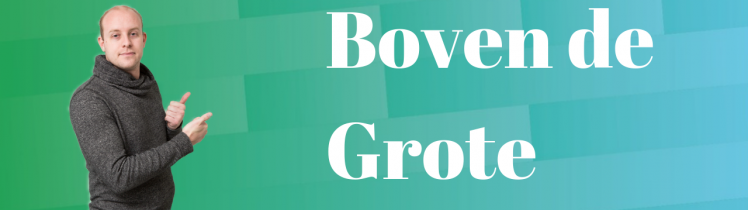 Boven de grote jongens in Google