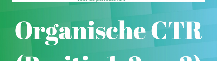 Organische CTR Koopgerichte Zoekwoorden