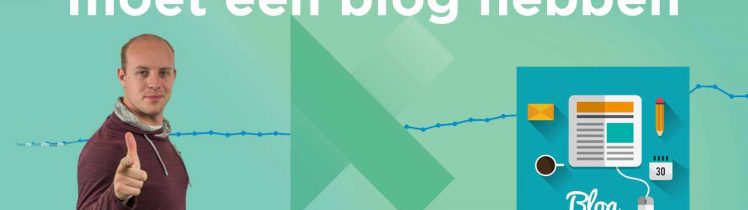elke website en webshop een blog