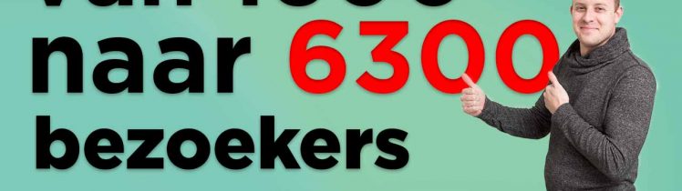 1600 naar 6300 bezoekers