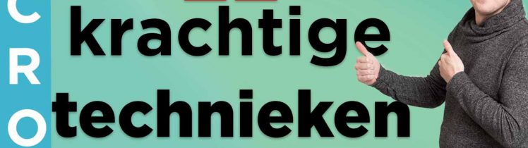Conversie Verhogen als je weinig bezoekers hebt