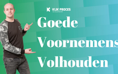 Goede Voornemens 2020 Volhouden Met 1 Simpele Techniek