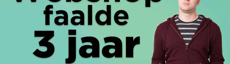 website faalde 3 jaar