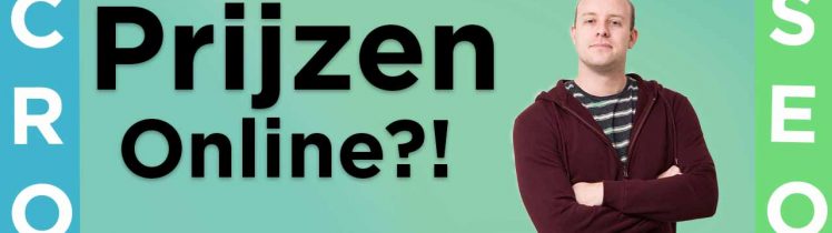 Prijzen Online Zetten
