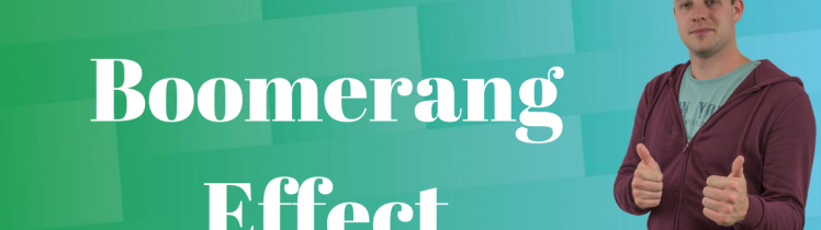 Boomerang effect