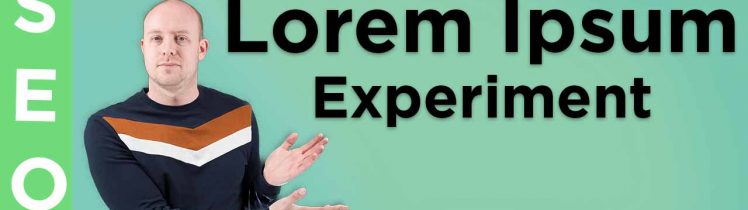 Lorem Ipsum Experiment