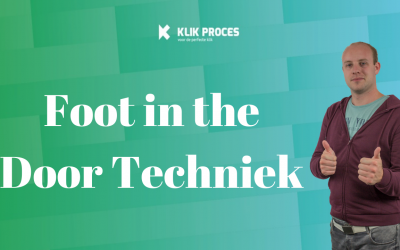 Wat is de Foot in the Door Techniek en Hoe Werkt Het?